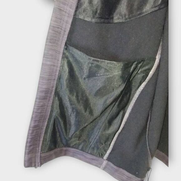 North End Sport Mens‎ Sz XXL Bonded Fleece Jacket Gray Black Sports Activewear - Picture 6 of 11
